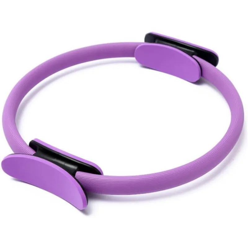 Yoga Pilates Ring Durable Non-Slip Exercise Circle Magic Exercise Circle with Dual Grip for Thigh Pelvic Floor Muscle Training